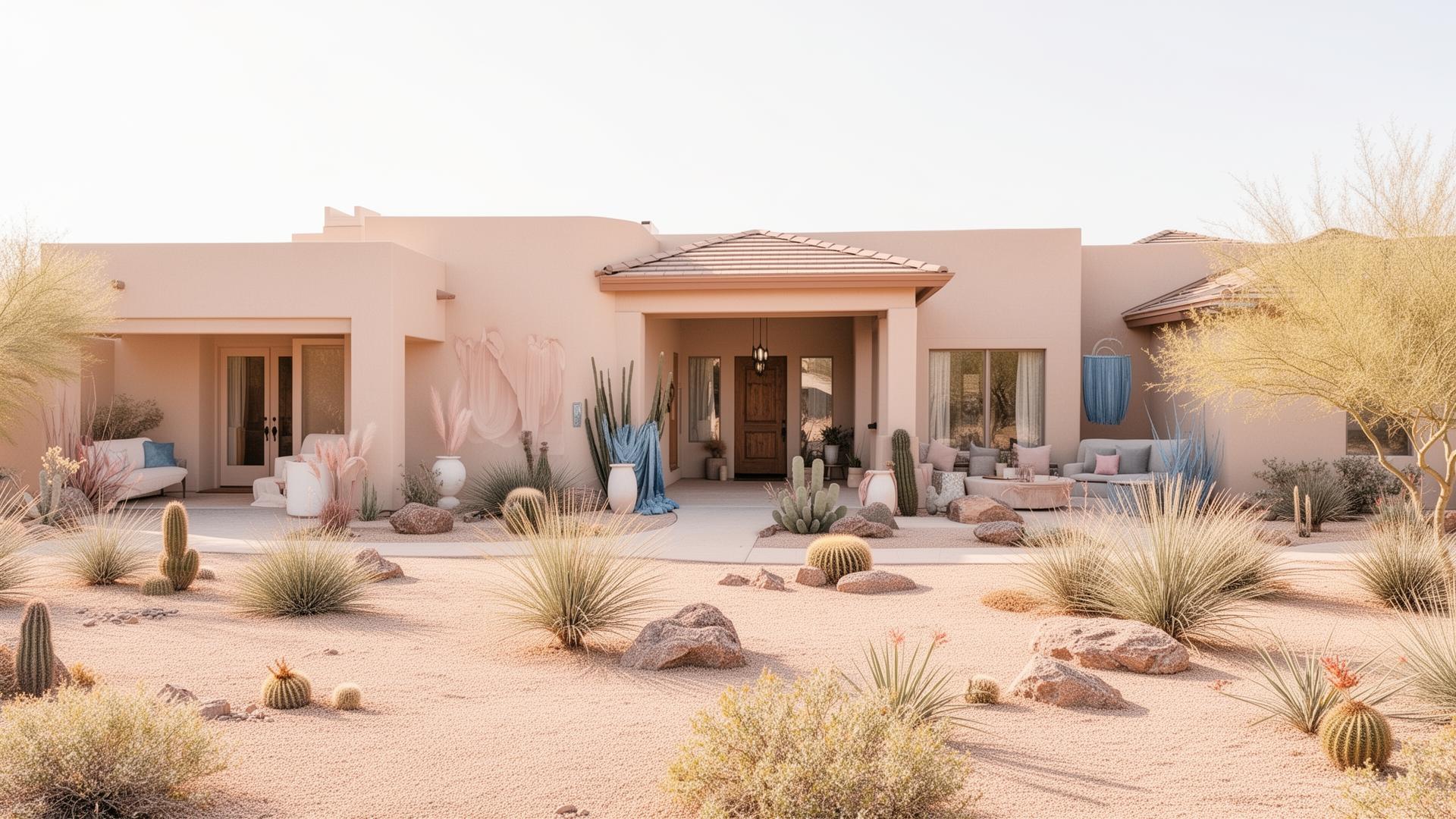 Queen Creek Arizona community at golden hour