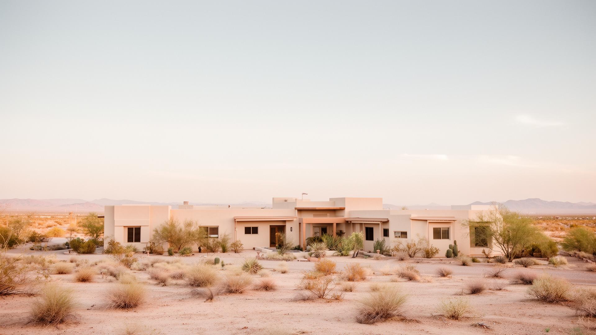 San Tan Valley Arizona sunset with mountain views