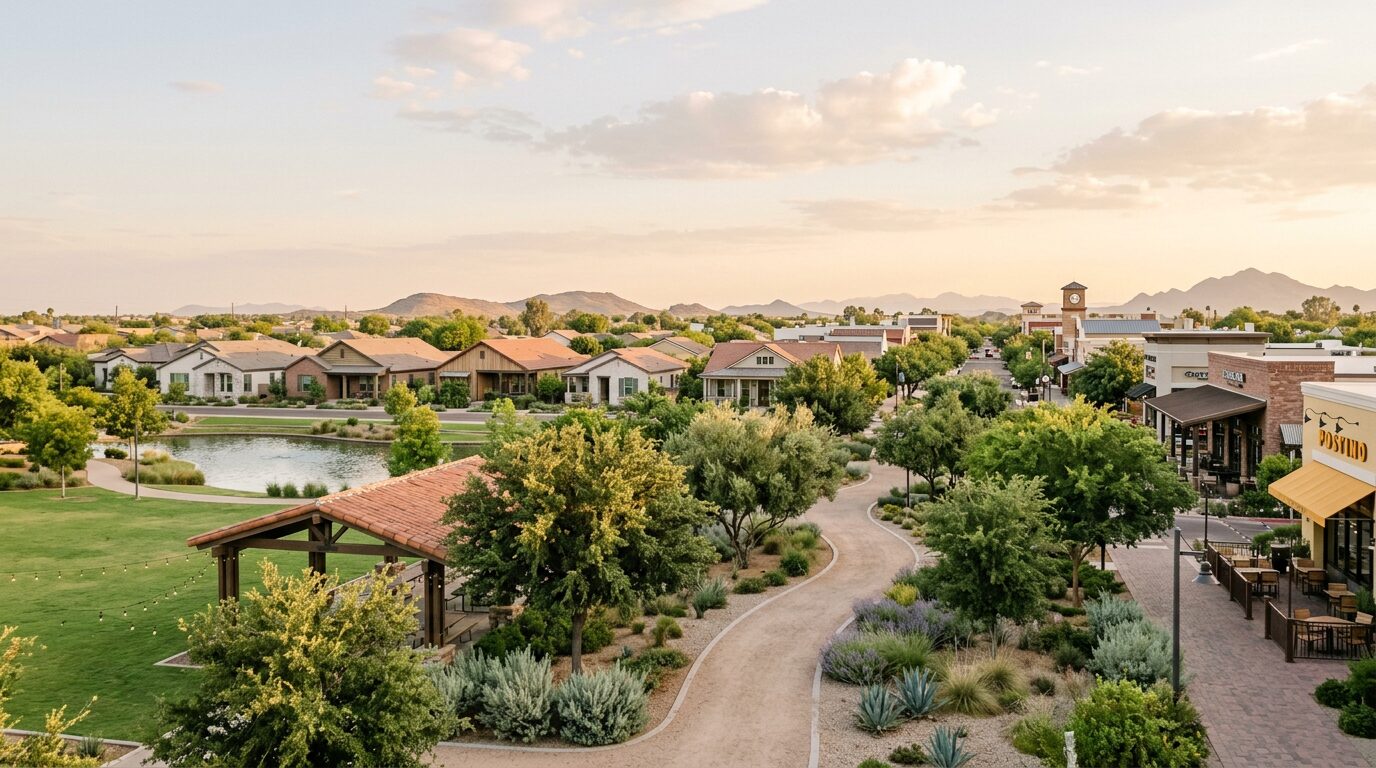 Heritage District in Gilbert, Arizona