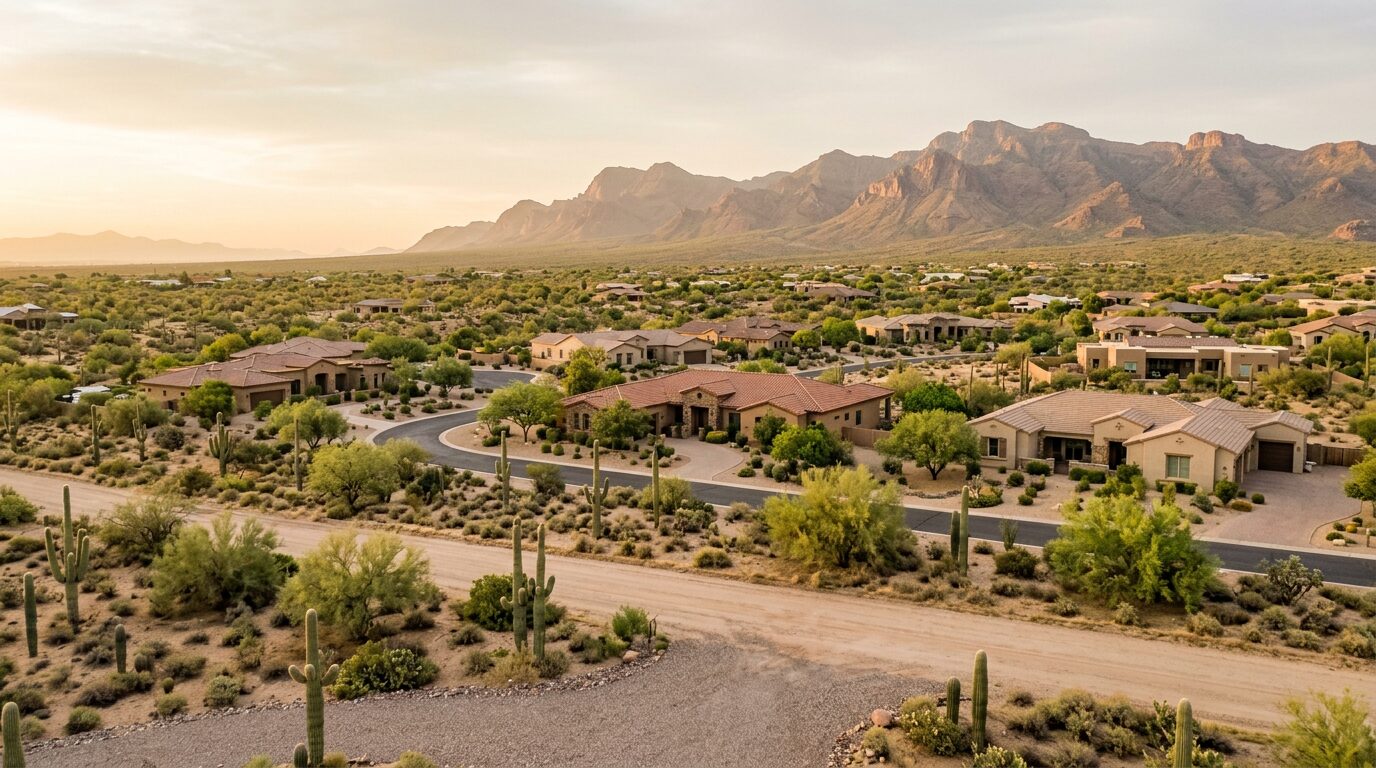 Hunt Highway Corridor in San Tan Valley, Arizona