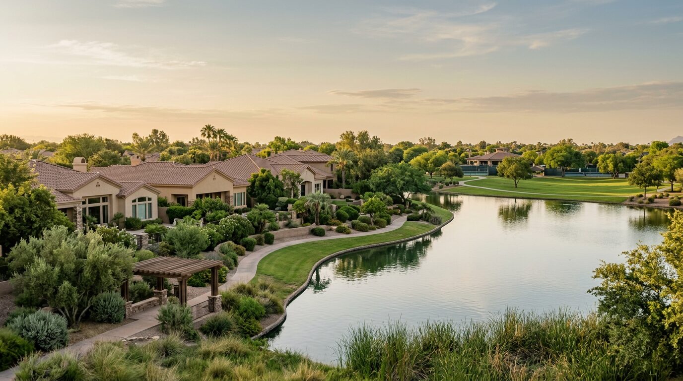 Val Vista Lakes in Gilbert, Arizona